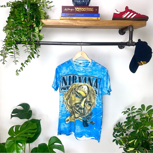 Other - Nirvana Nevermind Acid Wash Tee in Size Medium👕